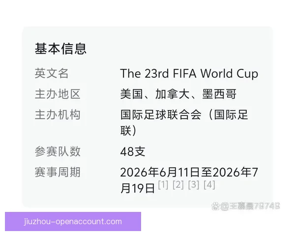 美加墨三国联合举办世界杯揭幕全球足球新篇章
